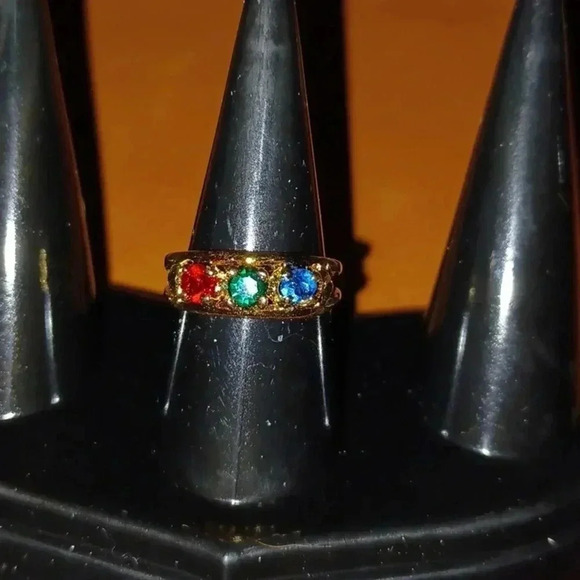 💙🌹Gold-plated Mother's ring. yellow - Picture 10 of 10